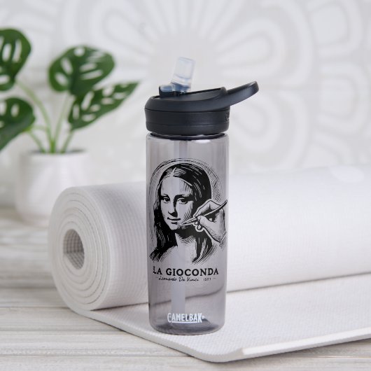 Gioconda Trinkflasche (Yoga (gedreht))