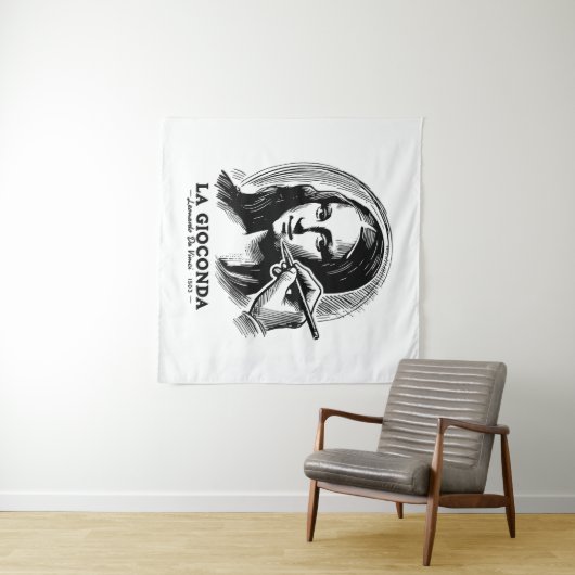 Gioconda Wandteppich (Beispiel (Horizontal))