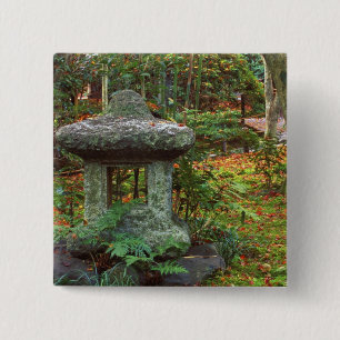 Giohji-Tempel, Arashiyama, Kyoto, Japan Button