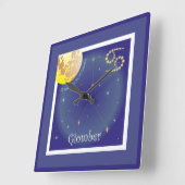 Giomber 22 zercladur fin 22 fanadur quadratische wanduhr (Winkel)