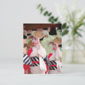 "Gion Festival in Kyōto (祇 園 ・ 京)日都本写真京都伝祭 Postkarte (Stehend Vorderseite)