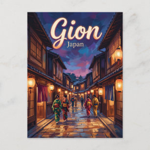 Gion Japan Postkarte