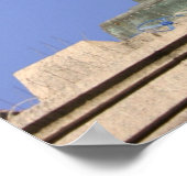 Giordano Bruno in Rom Poster (Ecke)