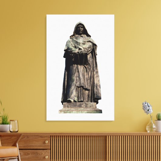 Giordano Bruno Leinwanddruck (Insitu (Wohnzimmer))