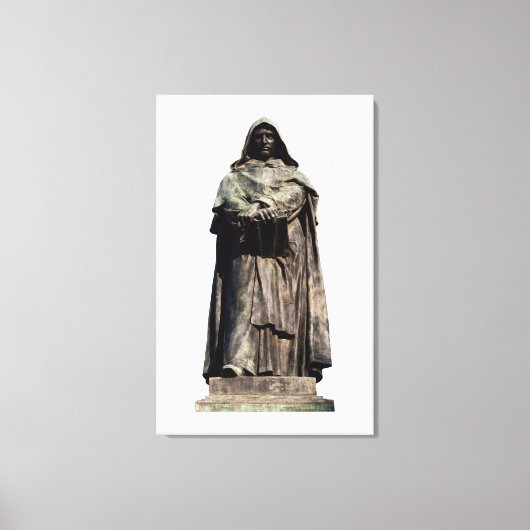 Giordano Bruno Leinwanddruck (Vorderseite)