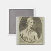 Giordano Bruno Magnet (Vorderseite/Rückseite)