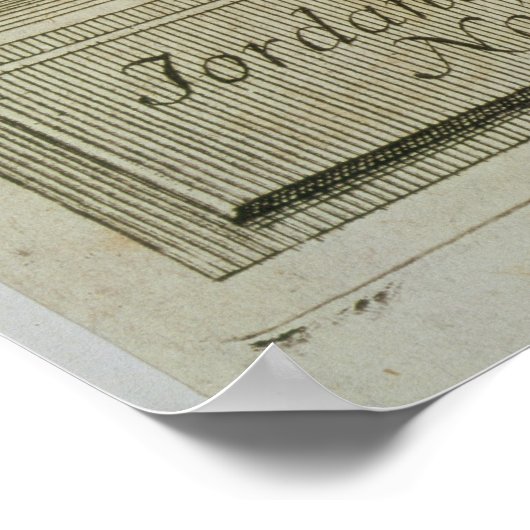 Giordano Bruno Poster (Ecke)