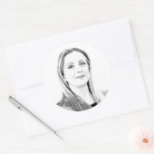 Giorgia Meloni Runder Aufkleber (Umschlag)