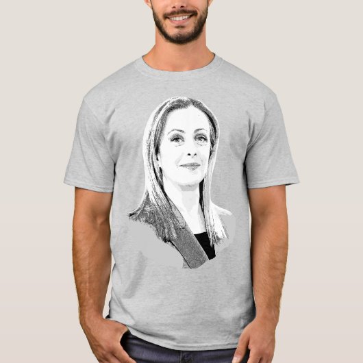 Giorgia Meloni T-Shirt (Vorderseite)