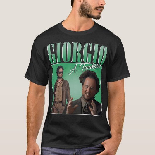 Giorgio A. Tsoukalos T-Shirt (Vorderseite)