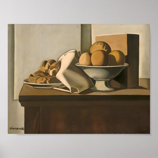 Giorgio Morandi Kunst Poster (Vorne)