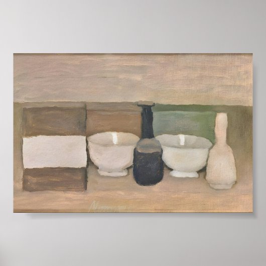 Giorgio Morandi Kunststil Poster (Vorne)