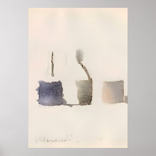 Giorgio Morandi Kunststil Poster (Vorne)