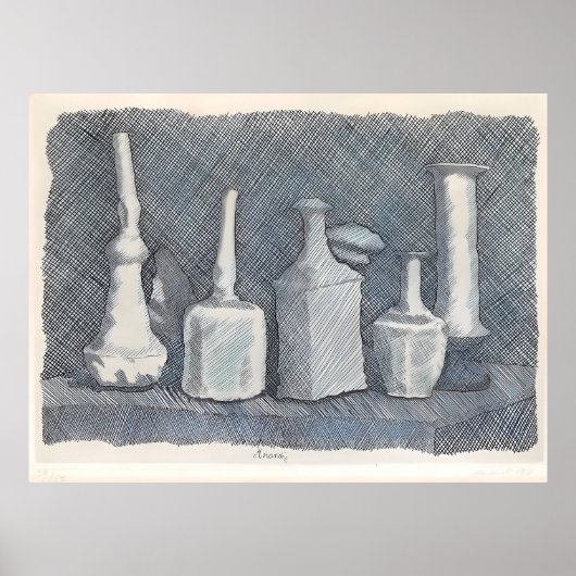 Giorgio Morandi Kunststil Poster (Vorne)