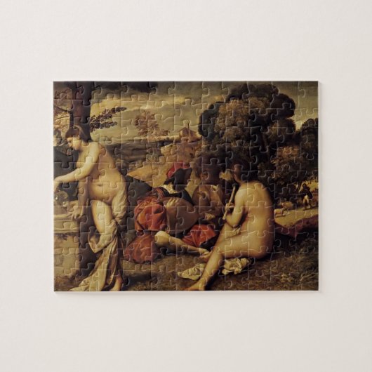 Giorgione- Hirtenkonzert (Fête champêtre) Puzzle (Horizontal)
