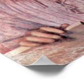 Giorgione - Portrait eines jungen Mannes Poster (Ecke)