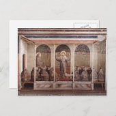 Giotto:Der heilige Franziskus erscheint in Arles d Postkarte (Vorne/Hinten)
