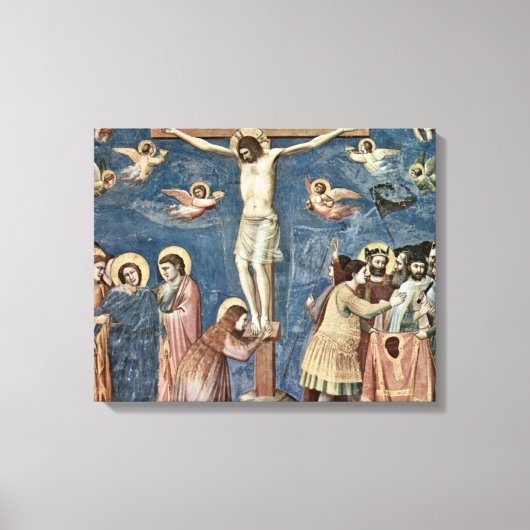 Giotto di Bondone - Crucifixe Leinwanddruck (Vorderseite)