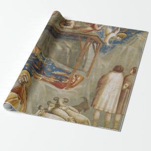 Giotto di Bondone Die Geburt Christi Fine Art Samm Geschenkpapier