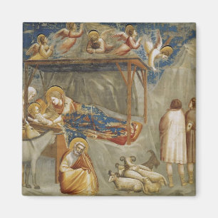 Giotto di Bondone Die Geburt Christi Kunstsammlung Magnet
