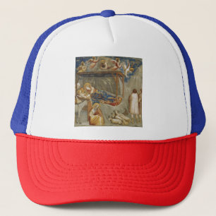 Giotto di Bondone Die Geburt Christi Kunstsammlung Truckerkappe