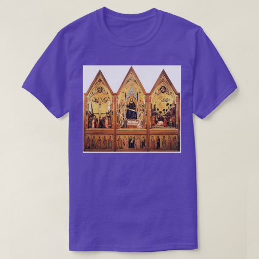 Giotto Stefaneschi Triptychon T-Shirt (Design vorne)