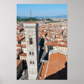 Giotto's Campanile - Florenz, Toskana, Italien Poster (Vorne)
