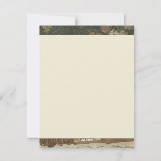 Giottos Karten St Francis Ostern (Rückseite)