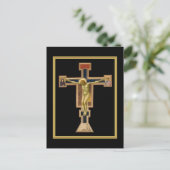 Giotto's Kruzifix 1290 - 1295 Postkarte (Stehend Vorderseite)