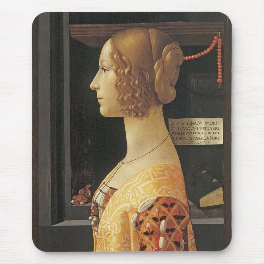 Giovanna degli Albizzi Tornabouni Mousepad (Vorne)