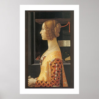 Giovanna degli Albizzi Tornabouni Poster