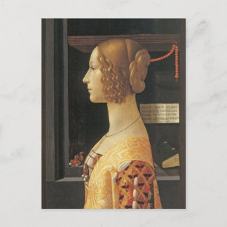 Giovanna degli Albizzi Tornabouni Postkarte