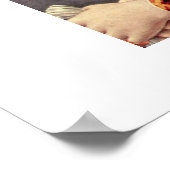 Giovanna Tornabuoni von Domenico Ghirlandaio Poster (Ecke)