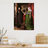 Giovanni Arnolfini und seine Ehefrau Poster (Küche)