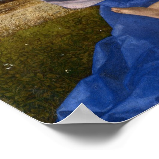 Giovanni Bellini Lugano Gestern und Heute Poster (Ecke)