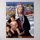 Giovanni Bellini Madonna and Child with St. John Poster (Vorne)