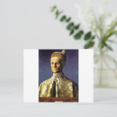 Giovanni Bellini Portrait von Doge Leonardo Loreda Postkarte (Stehend Vorderseite)