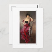 Giovanni Boldini #113 - Fine Art Postcard Postkarte (Vorne/Hinten)