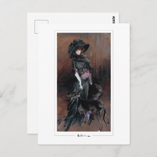 Giovanni Boldini #179 - Fine Art Postcard Postkarte (Vorne/Hinten)