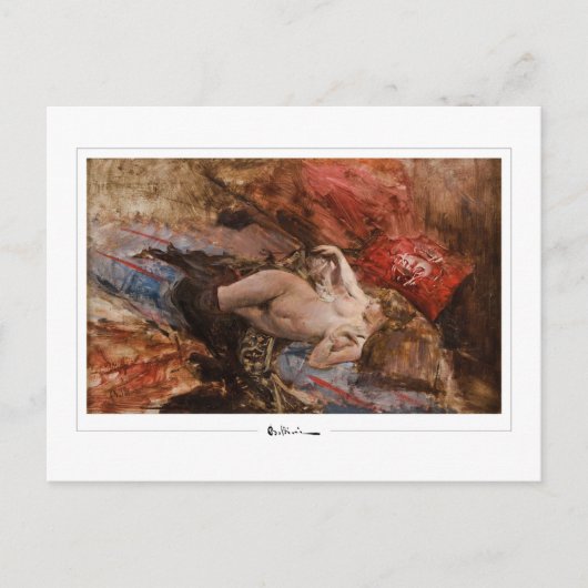 Giovanni Boldini #204 - Fine Art Postcard Postkarte (Vorderseite)