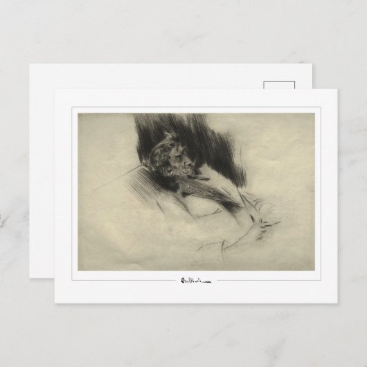 Giovanni Boldini #336 - Fine Art Postcard Postkarte (Vorne/Hinten)