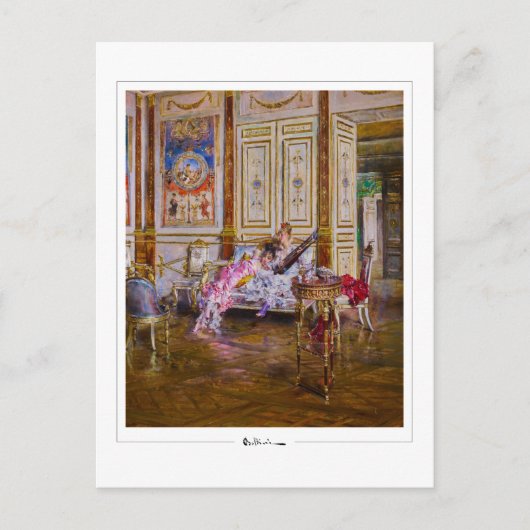 Giovanni Boldini #358 - Fine Art Postcard Postkarte (Vorderseite)