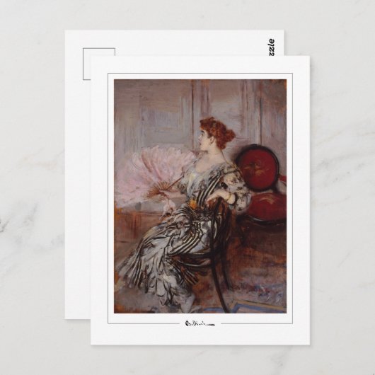 Giovanni Boldini #421 - Fine Art Postcard Postkarte (Vorne/Hinten)