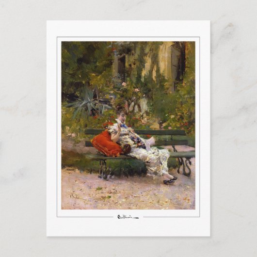Giovanni Boldini #444 - Fine Art Postcard Postkarte (Vorderseite)