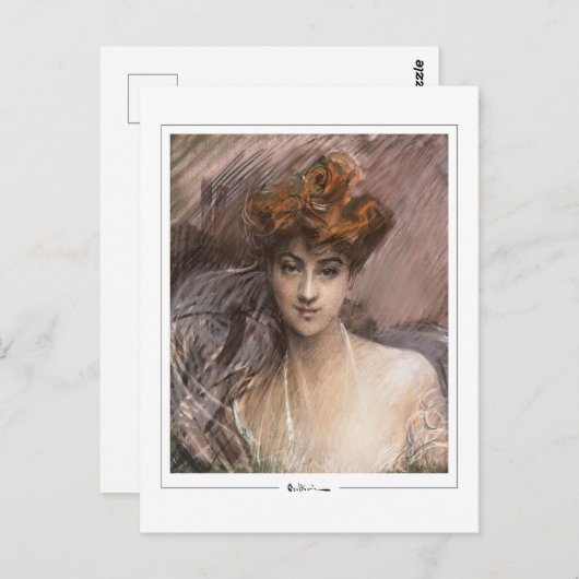 Giovanni Boldini #454 - Fine Art Postcard Postkarte (Vorne/Hinten)