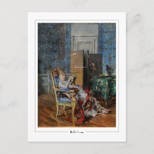 Giovanni Boldini #482 - Fine Art Postcard Postkarte (Vorderseite)