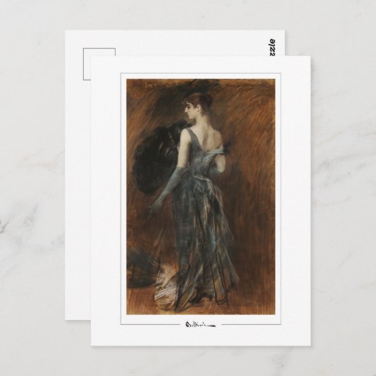 Giovanni Boldini #485 - Fine Art Postcard Postkarte (Vorne/Hinten)