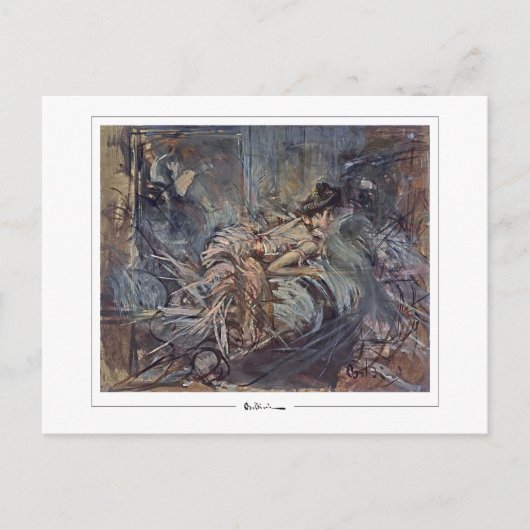 Giovanni Boldini #513 - Fine Art Postcard Postkarte (Vorderseite)