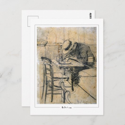 Giovanni Boldini #584 - Fine Art Postcard Postkarte (Vorne/Hinten)