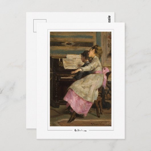Giovanni Boldini #599 - Fine Art Postcard Postkarte (Vorne/Hinten)